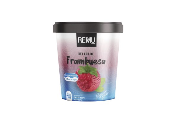 Helado Vegano Frambuesa