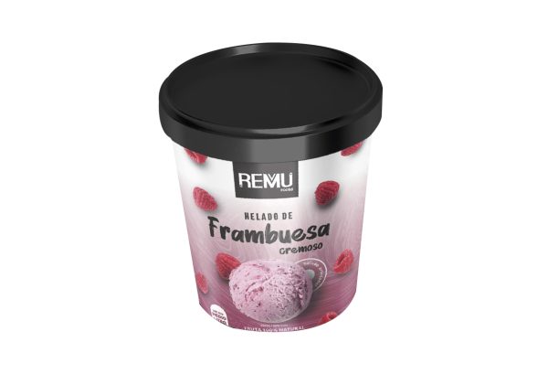 Helado Cremoso Frambuesa